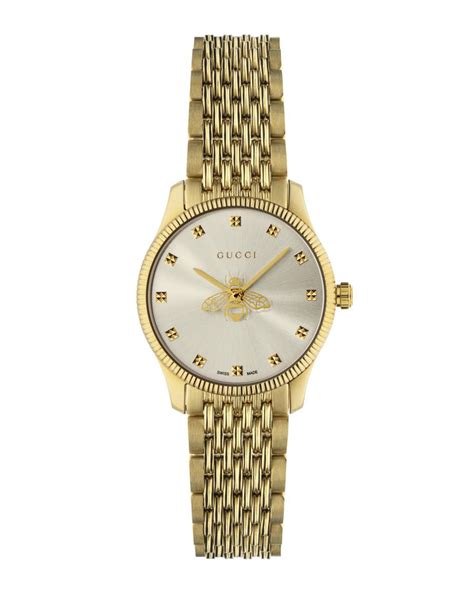 gucci bee watch ladies|Gucci stainless steel women's watch.